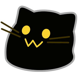 Emoji blobcatblack