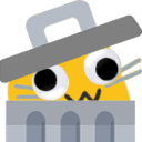 Emoji blobcatgooglytrash