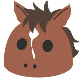 Emoji blobhorse_bay