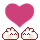 Emoji bunhdcouple
