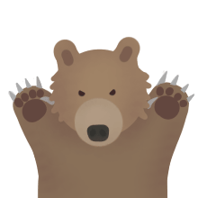 Emoji grizzly