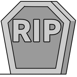 Emoji headstone_rip