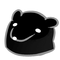 Emoji kumapu_black