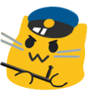 Emoji meow_police