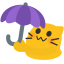Emoji meow_umbrella