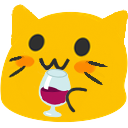 Emoji meow_wine