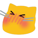 Emoji meowblush