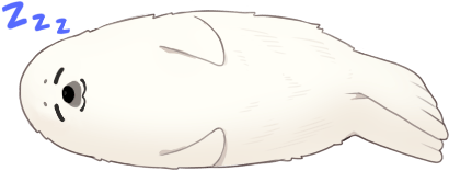 Emoji seal_sleep