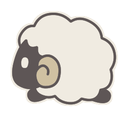 Emoji sheep_hop