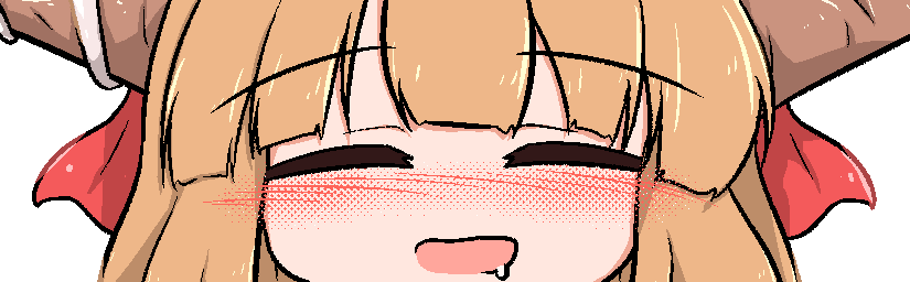Emoji touhou_suika_face