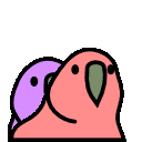 Emoji twinsparrot