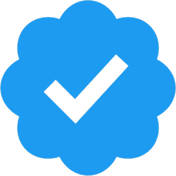 Emoji verified_blue