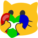 Emoji QueerCatHeart_Autism