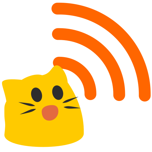 Emoji blobcat_rss