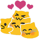 Emoji blobcatcuddlepile
