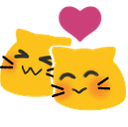 Emoji blobcatsnuggle