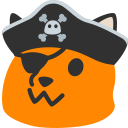 Emoji blobfoxpirate