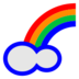 Emoji nttrainbow