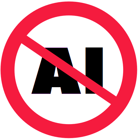 Emoji no_AI_logo