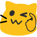 Emoji blobcat_thinking_peri