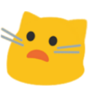 Emoji blobcatfrowning