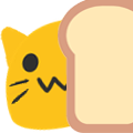 Emoji blobcatbreadpeek