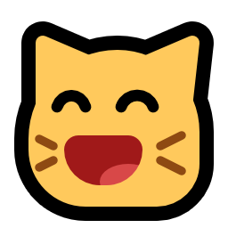 Emoji neocat_laugh