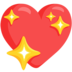 Emoji heart_sparkling_fb