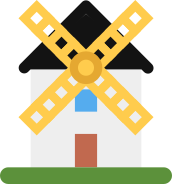 Emoji windmill