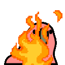 Emoji FireParrot