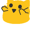 Emoji A_BlobCat_Attention
