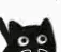 Emoji gblackcat_wagging_faster_rev