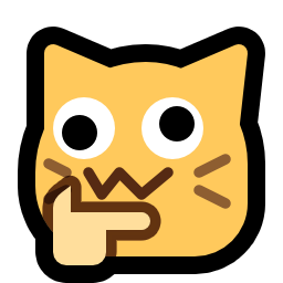 Emoji neocat_think_googly