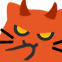 Emoji blobcatdevil