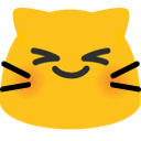 Emoji blobcat_amused