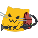 Emoji meow_ghostbuster