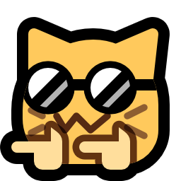 Emoji neocat_cool_fingerguns