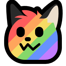 Emoji neofox_rainbow