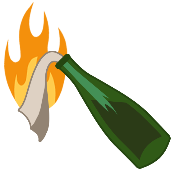 Emoji molotov