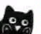 Emoji blackcat_smile1
