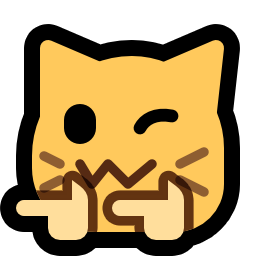 Emoji neocat_fingerguns
