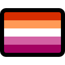 Emoji lesbian_flag