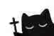 Emoji blackcat_1c