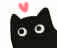 Emoji blackcat_ear1