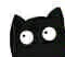 Emoji blackcat_shock1