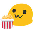 Emoji blobpopcorn