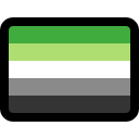 Emoji aromantic_flag