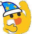 Emoji blobgoodnight