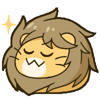 Emoji blobcat_lion