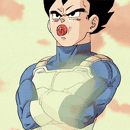 Emoji vegetaChupeta